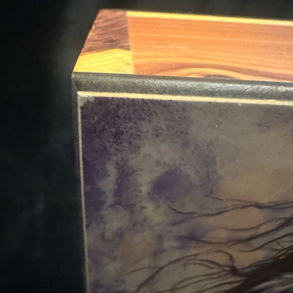 Wood Jewelry Box with Native American Princess Print - Picture 8 of 10